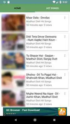 Play Madhuri Dixit Hit Songs
