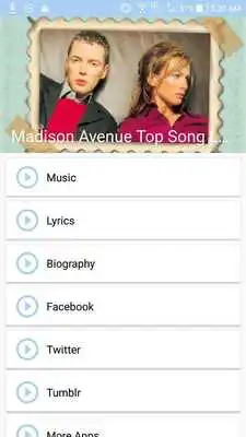 Play Madison Avenue Top Song Lyrics