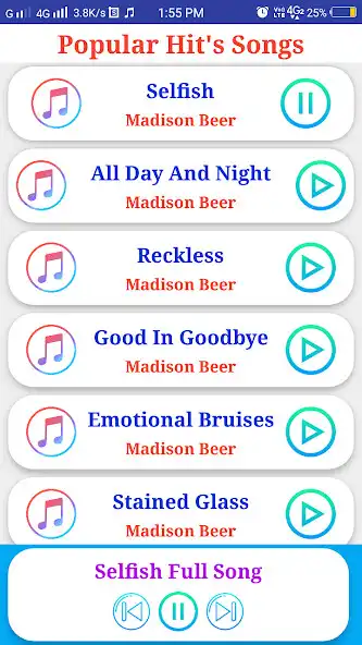 Play Madison Beer All Songs  and enjoy Madison Beer All Songs with UptoPlay