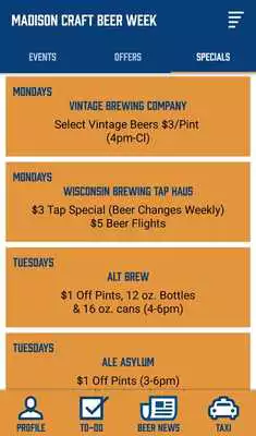 Play Madison Craft Beer Week
