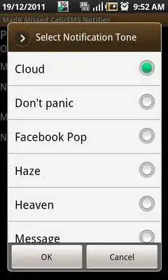 Play MadK Missed Call/SMS Notifier