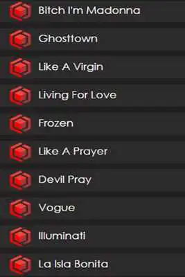 Play Madonna at Box Lyrics