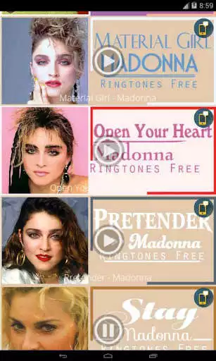 Play Madonna - Ringtones Free as an online game online Madonna - Ringtones Free with UptoPlay com.ringringx.madonamusiclike Play Madonna - Ringtones Free as an online game Madonna - Ringtones Free with UptoPlay