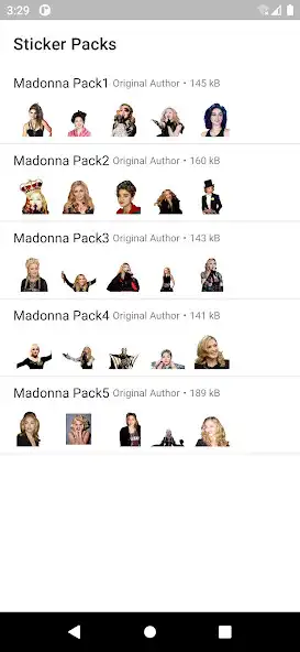 Play Madonna Stickers  and enjoy Madonna Stickers with UptoPlay