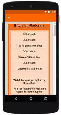 Play Madonna Top Lyrics