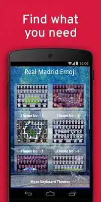 Play Madrid Keyboard Emoji