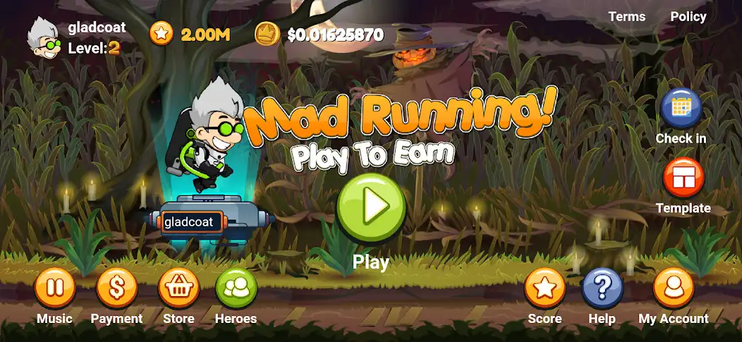 Play Mad Running - Play To Earn  and enjoy Mad Running - Play To Earn with UptoPlay