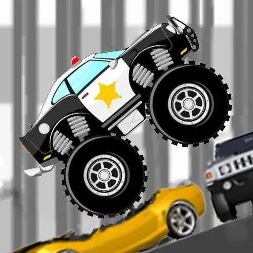 Free play online Mad smash cop - hill racer  APK