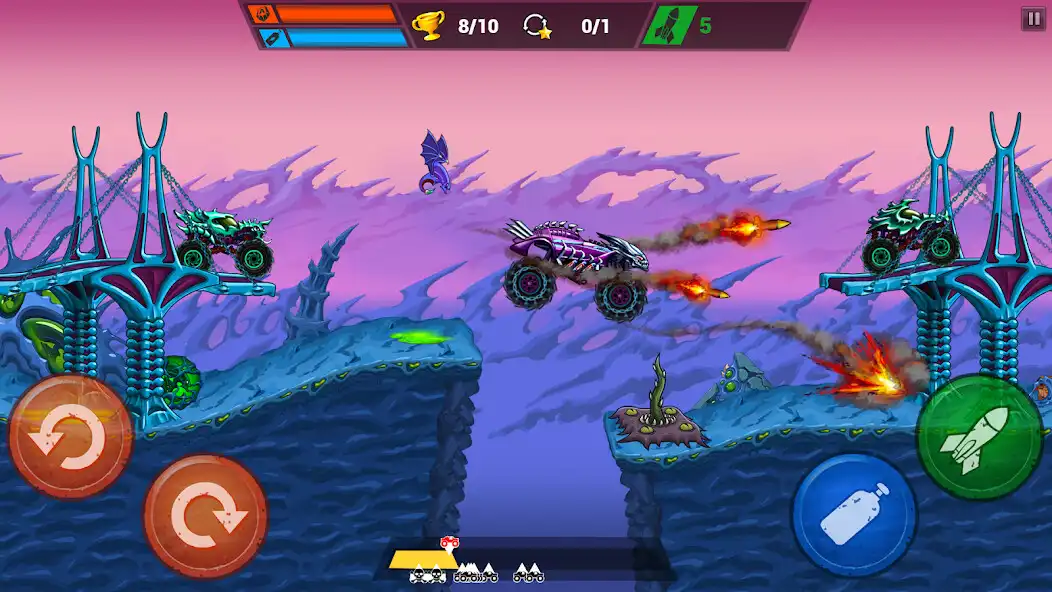 Play Mad Truck Challenge 4x4 Racing as an online game Mad Truck Challenge 4x4 Racing with UptoPlay