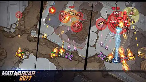 Play Mad Warcar 2077 as an online game Mad Warcar 2077 with UptoPlay