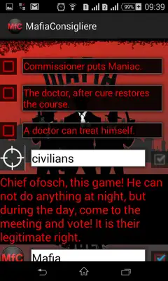 Play MafiaConsigliere(cards) Play MafiaConsigliere(cards)