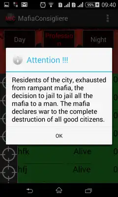 Play MafiaConsigliere(cards) Play MafiaConsigliere(cards)