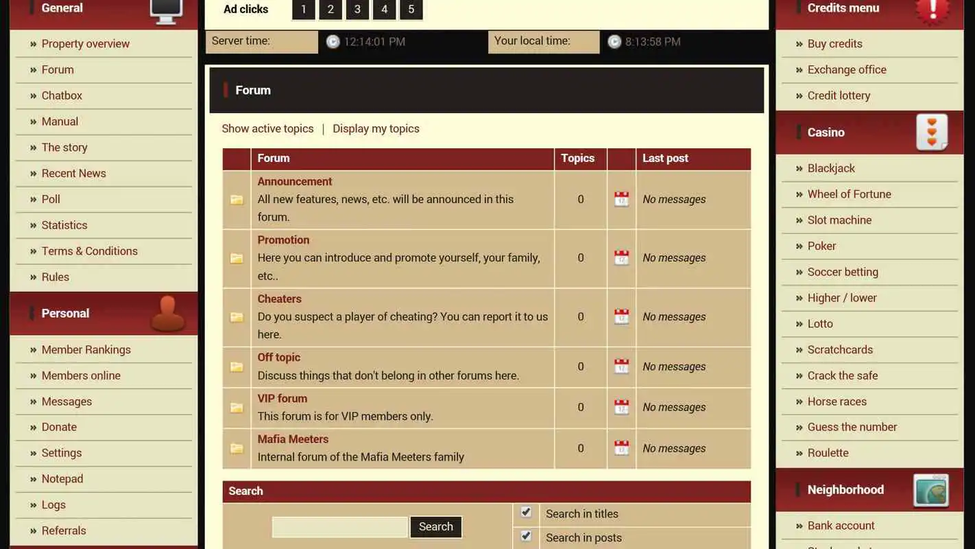 Play Mafia Meeters