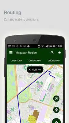 Play Magadan Region Map offline