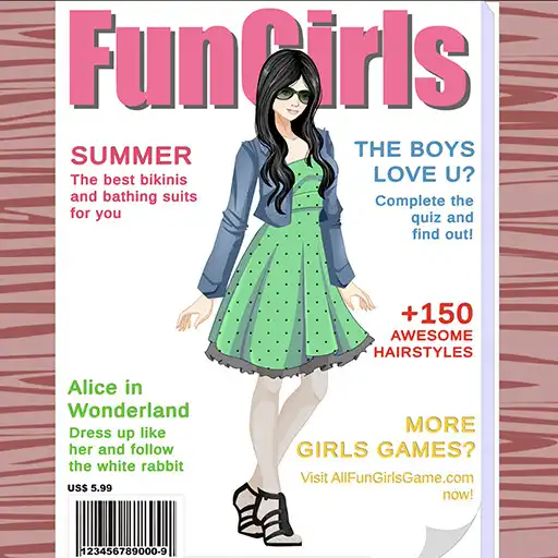 Play Magazine Cover Girl Dress Up APK