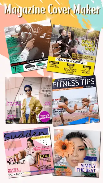 Play Magazine Cover Maker  and enjoy Magazine Cover Maker with UptoPlay