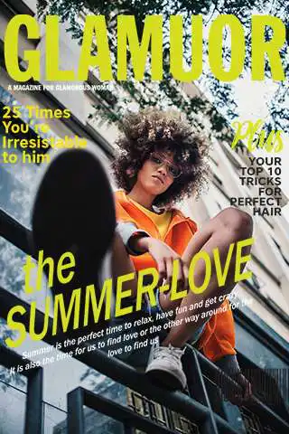 Play Magazine Cover Photo Frame - Magazine Cover Editor as an online game Magazine Cover Photo Frame - Magazine Cover Editor with UptoPlay