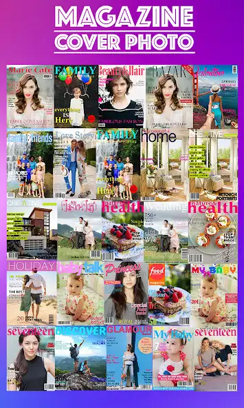 Play Magazine Cover Photo Frame