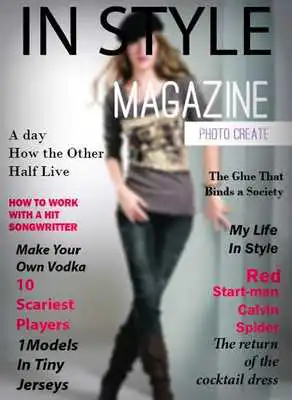 Play Magazine Photo Create