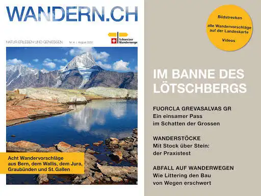 Play Magazin WANDERN.CH  and enjoy Magazin WANDERN.CH with UptoPlay