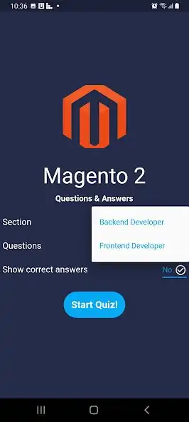 Play Magento 2 Quiz App as an online game Magento 2 Quiz App with UptoPlay