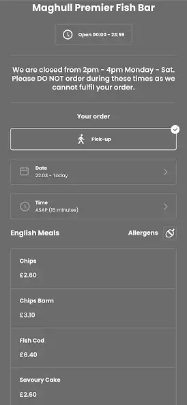 Play Maghull Premier Fish Bar as an online game Maghull Premier Fish Bar with UptoPlay