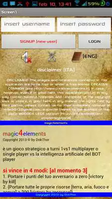 Play magic4elements