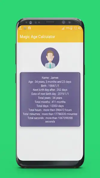 Play Magic Age Calculator as an online game Magic Age Calculator with UptoPlay