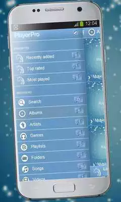 Play Magical blue Music Player