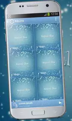 Play Magical blue Music Player