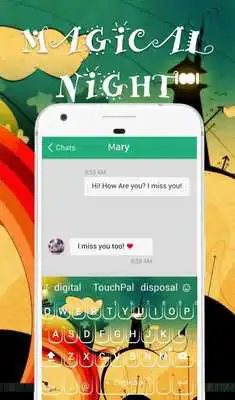 Play Magical Night Keyboard Theme
