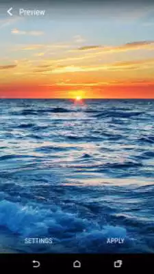 Play Magical Sunset Live Wallpaper