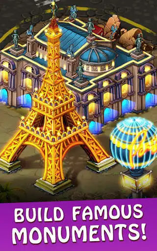 Play Magica Travel Agency - Match 3 Puzzle Game  and enjoy Magica Travel Agency - Match 3 Puzzle Game with UptoPlay