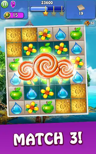 Play Magica Travel Agency - Match 3 Puzzle Game as an online game Magica Travel Agency - Match 3 Puzzle Game with UptoPlay