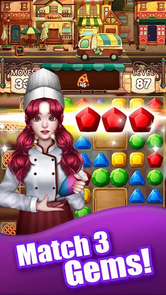 Play Magic Bakery: Fun Match 3 Game  and enjoy Magic Bakery: Fun Match 3 Game with UptoPlay