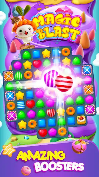 Play Magic Blast Candy Puzzle Games  and enjoy Magic Blast Candy Puzzle Games with UptoPlay