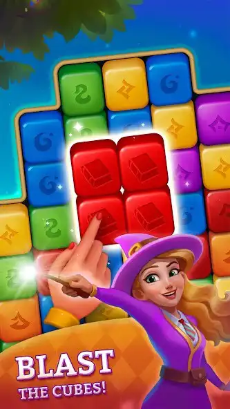 Play Magic Blast: Mystery Puzzle as an online game Magic Blast: Mystery Puzzle with UptoPlay