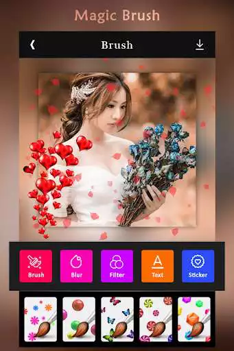 Play Magic Brush Effect