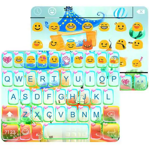 Run free android online Magic Castle Emoji Keyboard APK