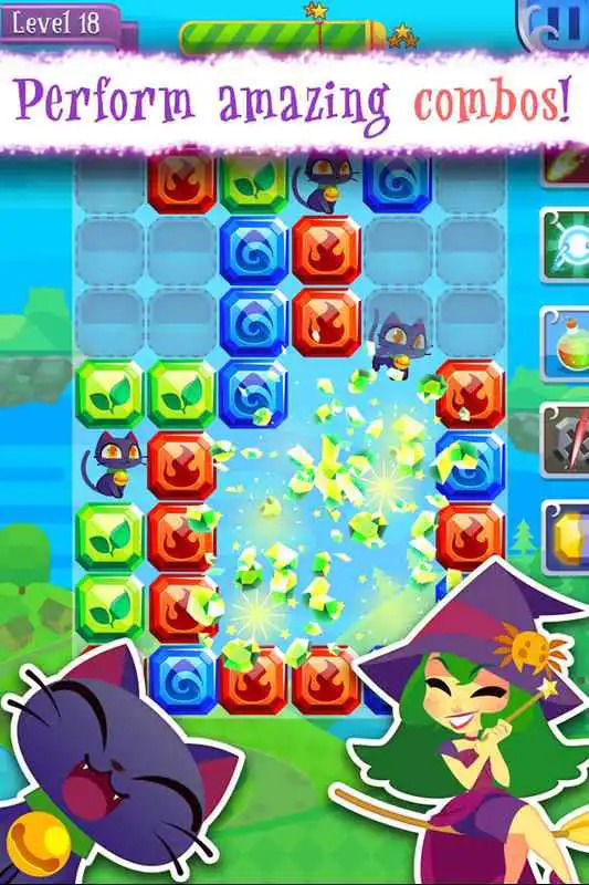 Play Magic Cats Journey - Cute Feline Match-3