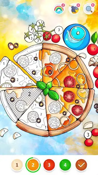 Play Magic Color by Number: Paint as an online game Magic Color by Number: Paint with UptoPlay