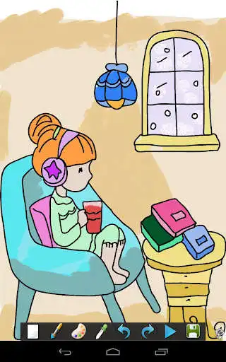Play Magic Coloring Book - Color & Draw as an online game Magic Coloring Book - Color & Draw with UptoPlay