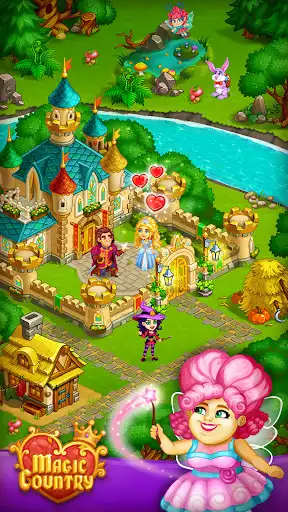Play Magic Country: fairy farm and fairytale city