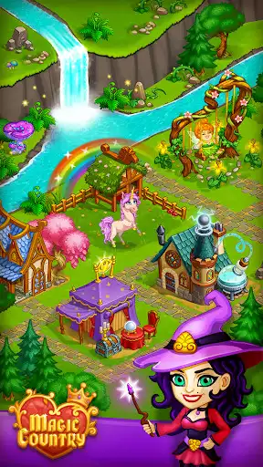 Play Magic Country: fairy farm and fairytale city