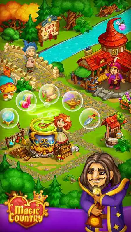 Play Magic Country: fairy farm and fairytale city