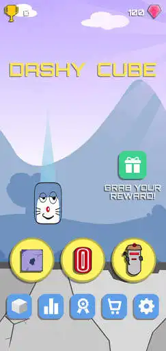 Play Magic Cube & Runner 2D as an online game Magic Cube & Runner 2D with UptoPlay