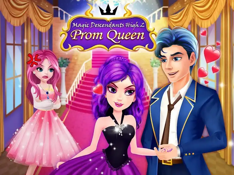 Play Magic Descendants High School 2: Prom Queen  and enjoy Magic Descendants High School 2: Prom Queen with UptoPlay