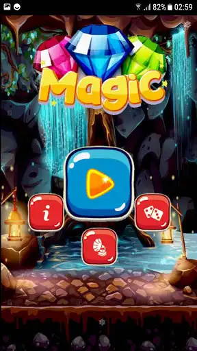 Play Magic Diamonds as an online game Magic Diamonds with UptoPlay