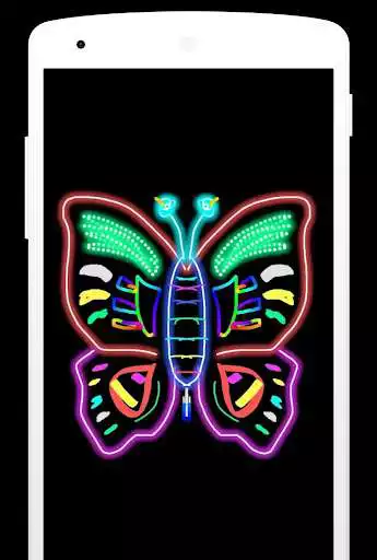 Play Magic Doodle Art - Neon Paint Art - Neon Color Art
