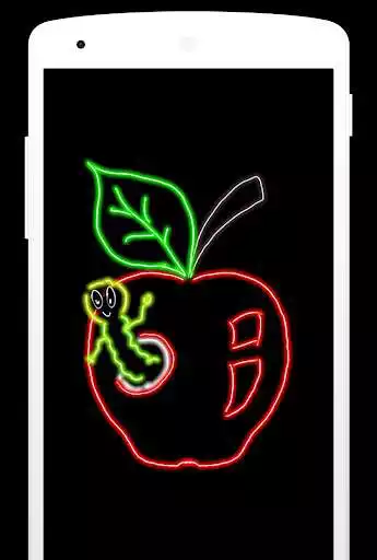 Play Magic Doodle Art - Neon Paint Art - Neon Color Art